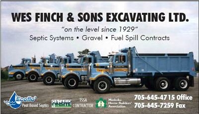 Wes Finch & Sons Excavating Ltd