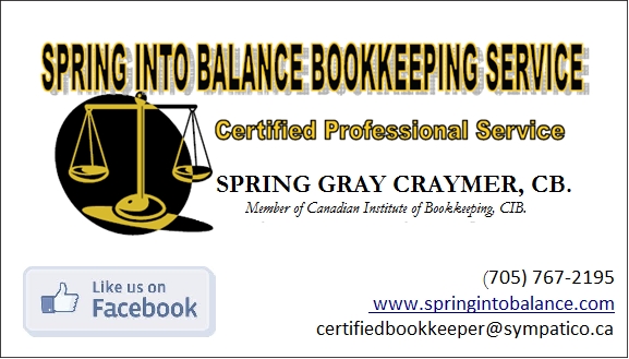 Spring Into Balance Bookkeeping Service